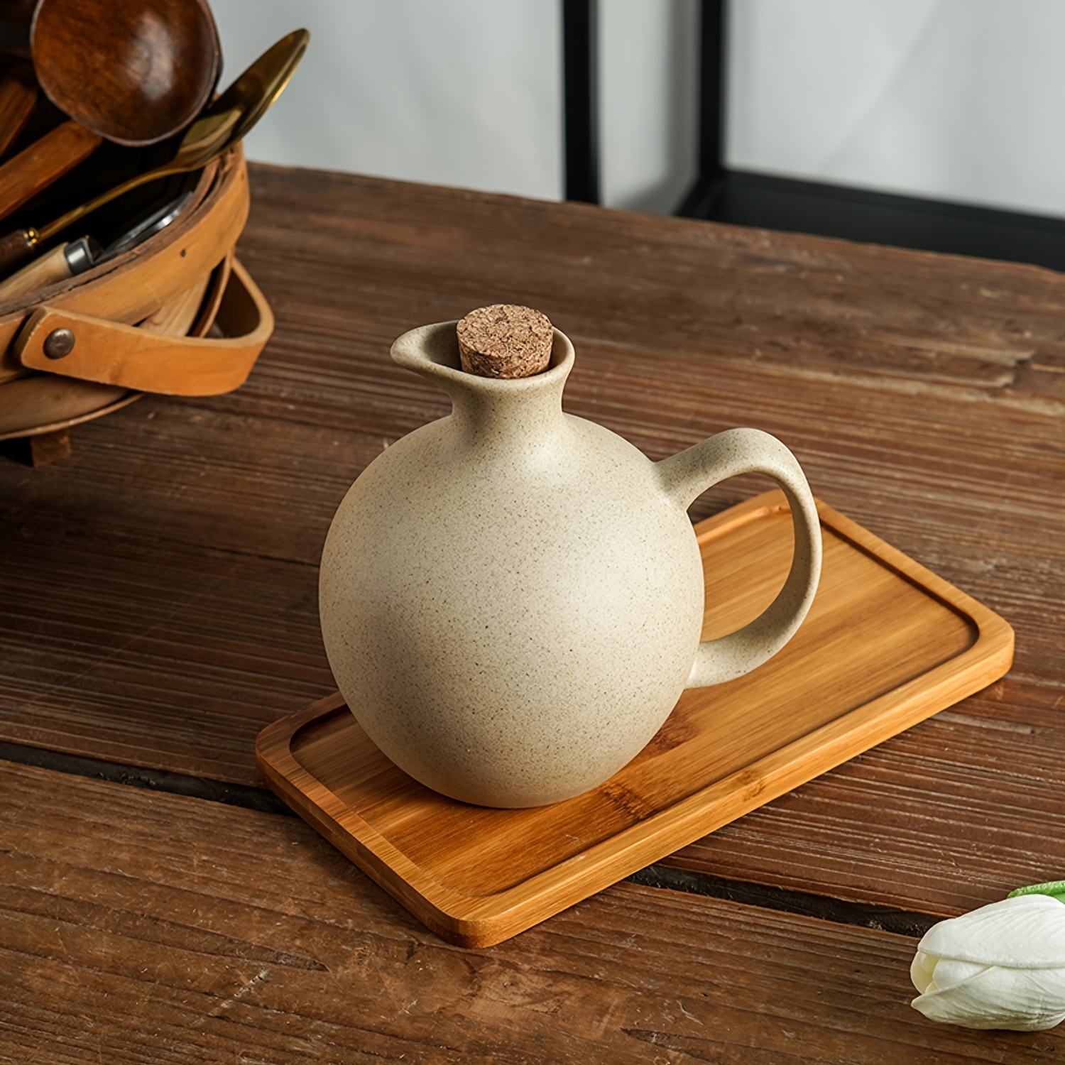 Herb Keeper Container - Japanese Style Creative Minimalist Ceramic Spice