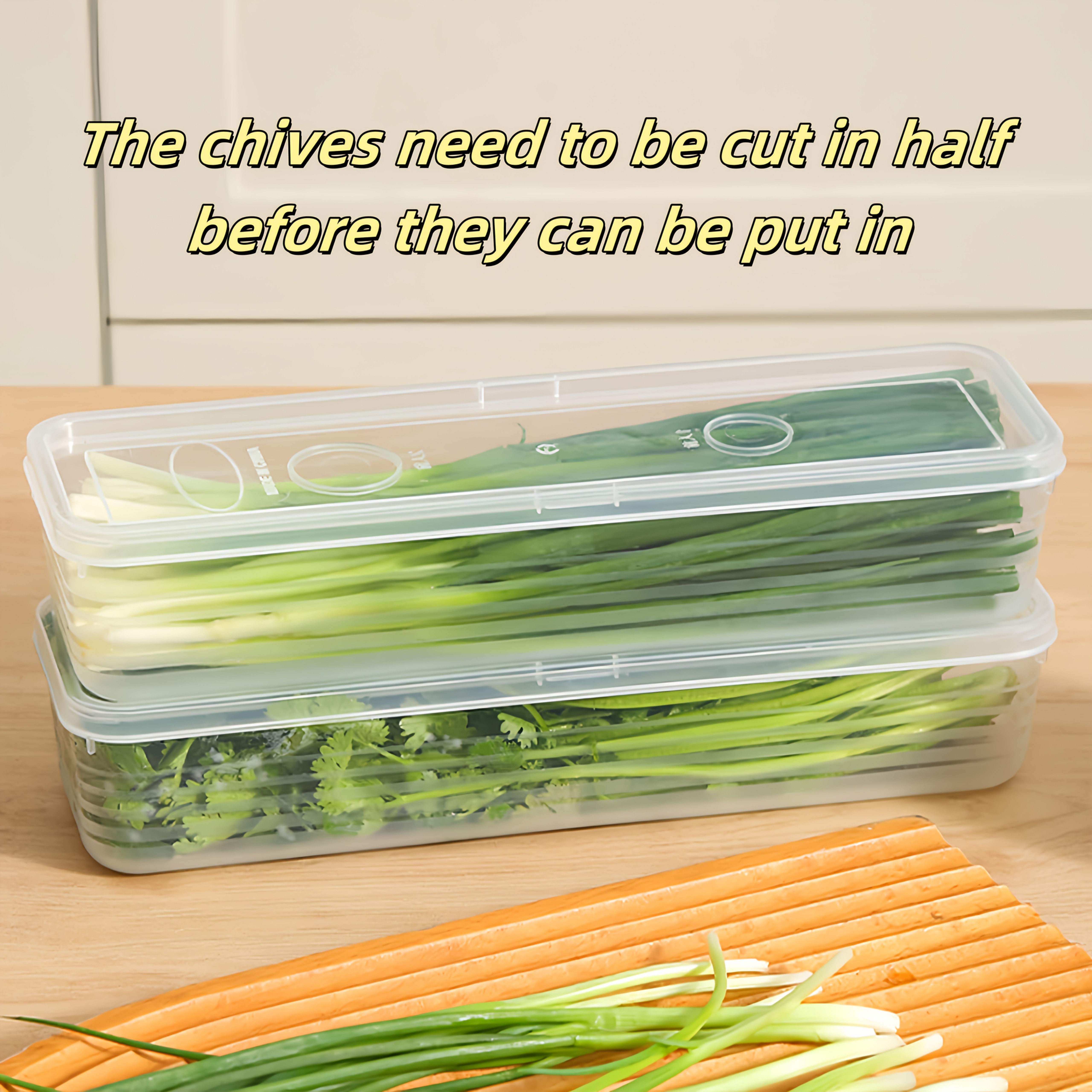 Food Storage Box Plastic - 2/4/6pcs Food Vegetable Storage Containers -