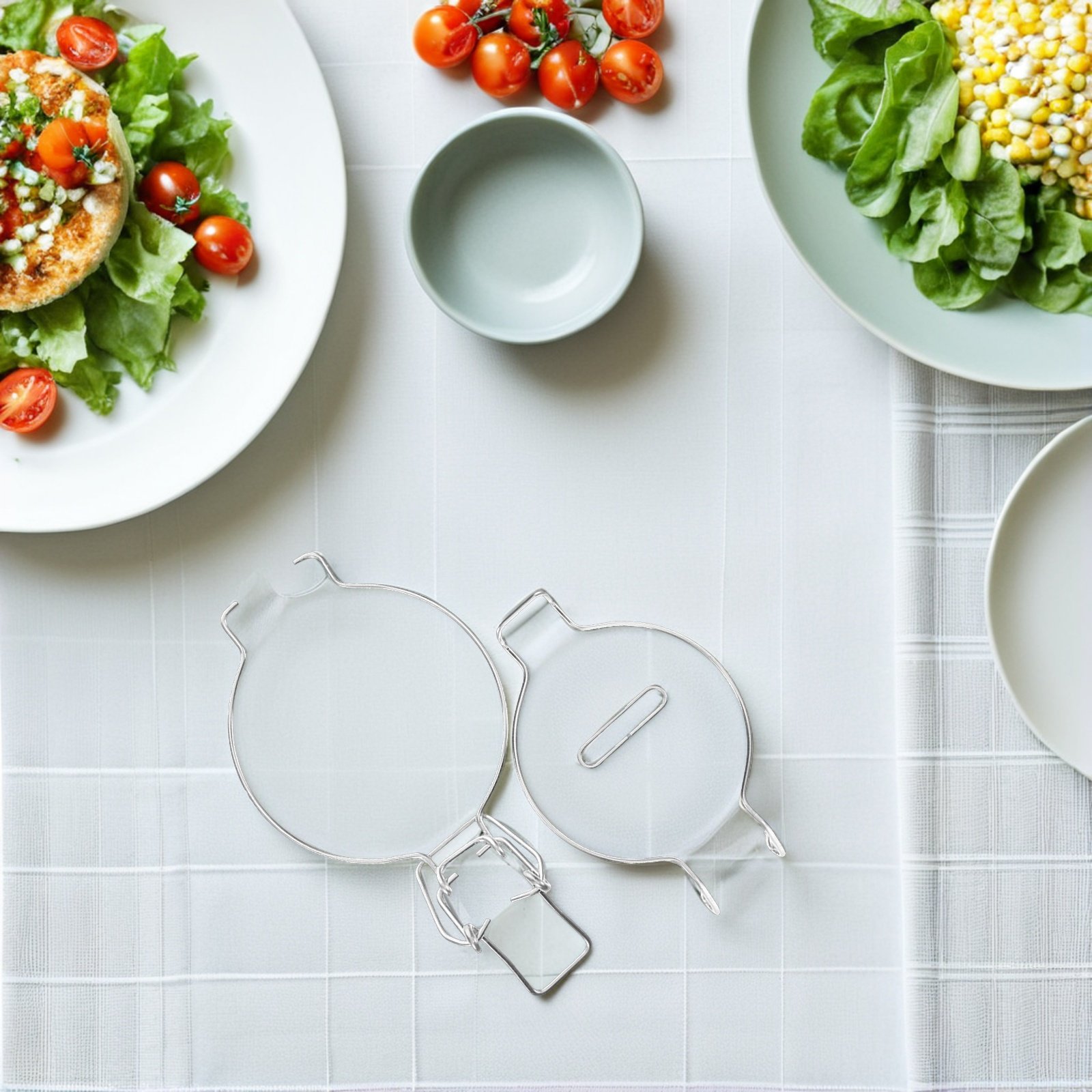 Food Storage Food Safety - 4Pcs Rust Proof Stainless Steel Sealing