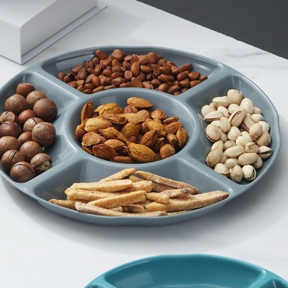 Food Storage Dividers - Portable Plastic Food Storage Tray Reusable