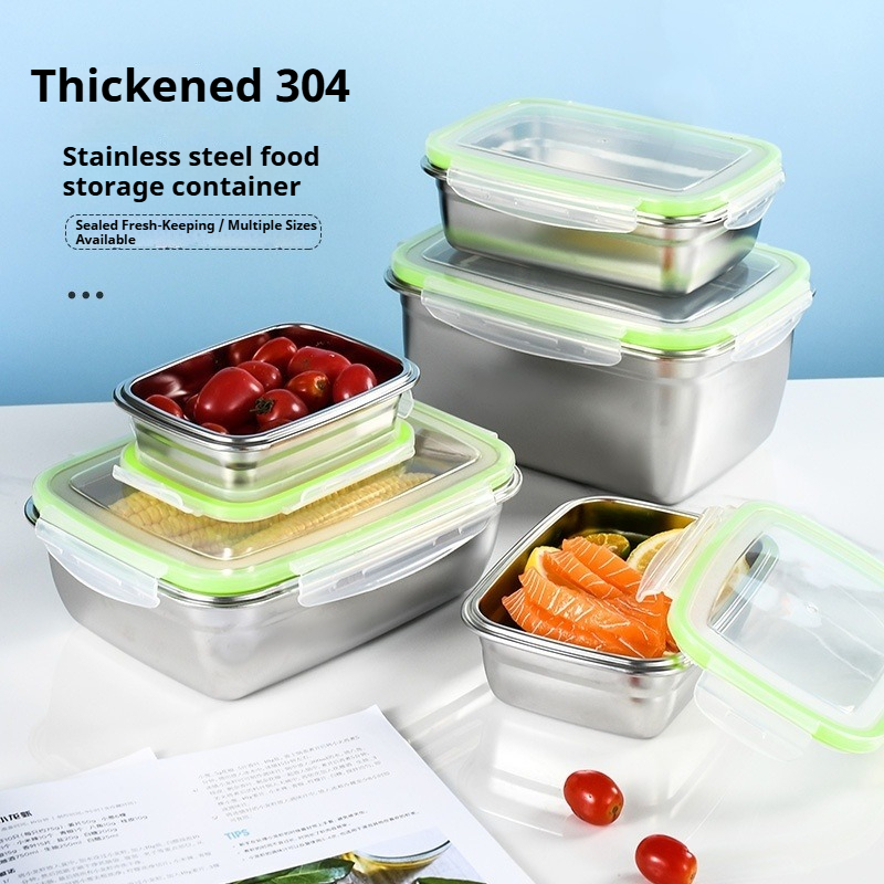 Food Storage Equipment - 304 Stainless Steel Lunch Box Set