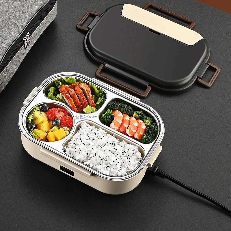 Food Storage Equipment - Electric Heated Lunch Boxes Stainless Steel