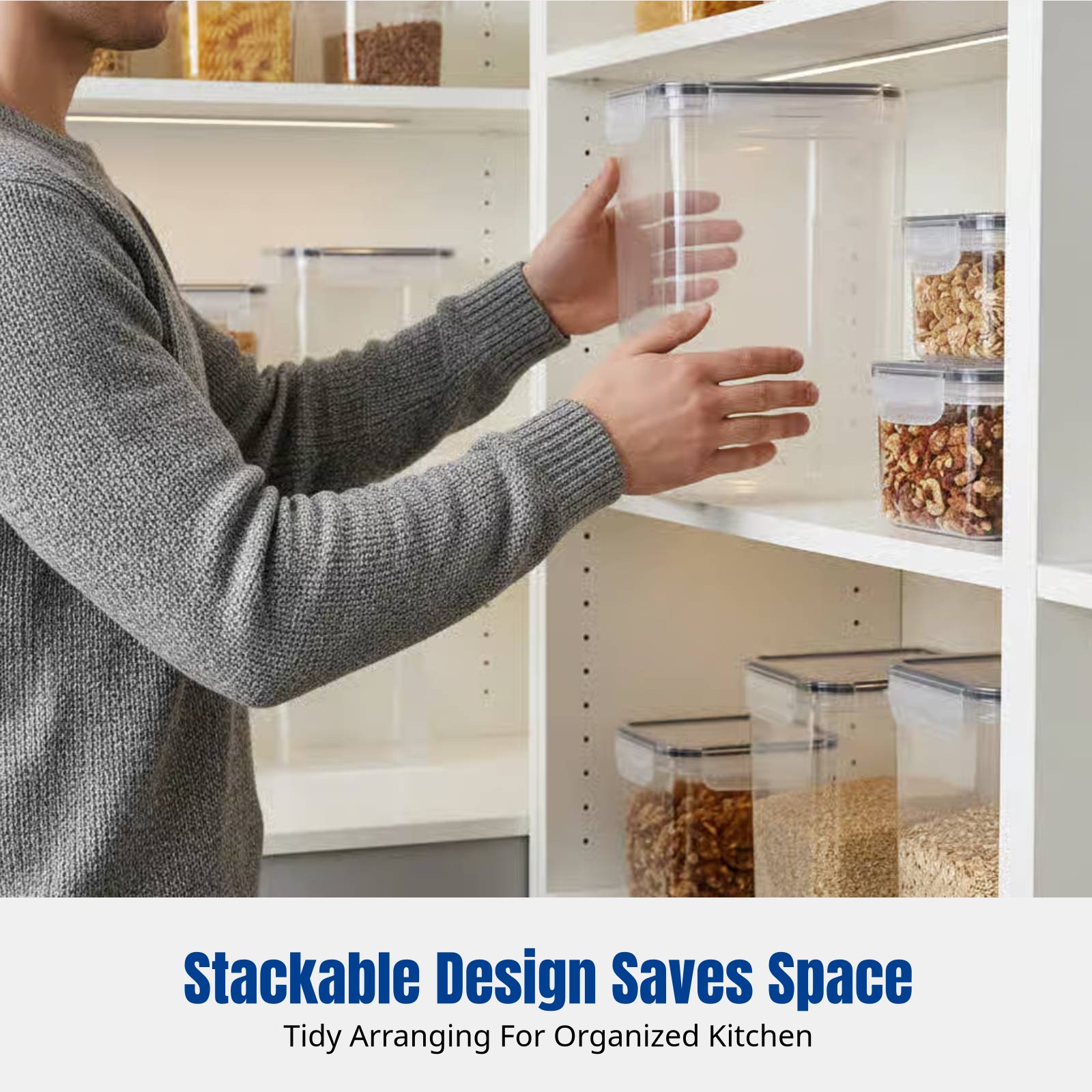 Airtight Food Storage Containe - огляд і ціна Food Storage Large Plastic Containers