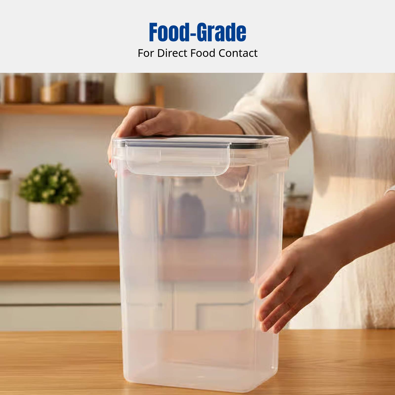 Airtight Food Storage Containe - огляд і ціна Food Storage Large Plastic Containers