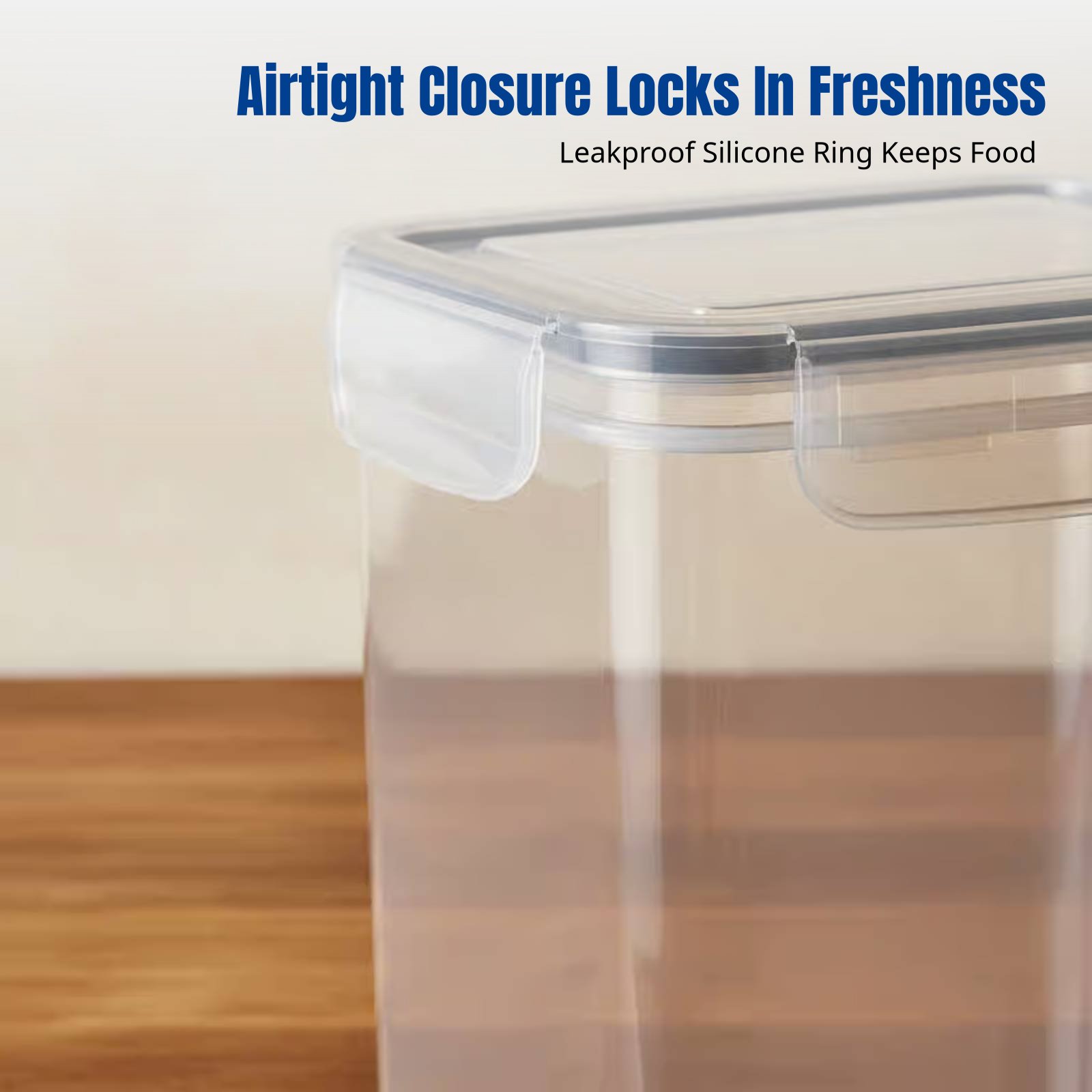 Airtight Food Storage Containe - огляд і ціна Food Storage Large Plastic Containers