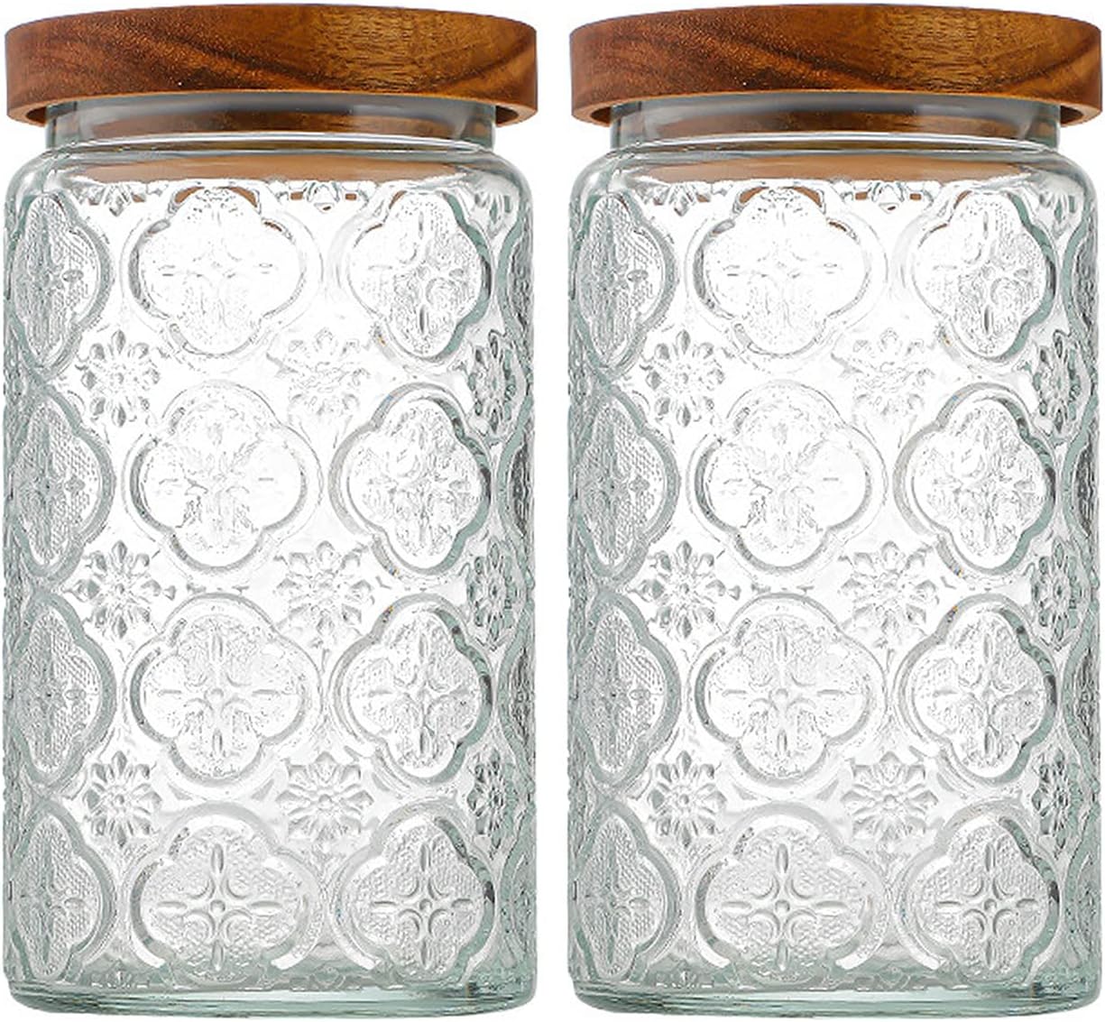 35oz/1000ml Glass Storage Jars - огляд і ціна Food Storage With Glass Lids