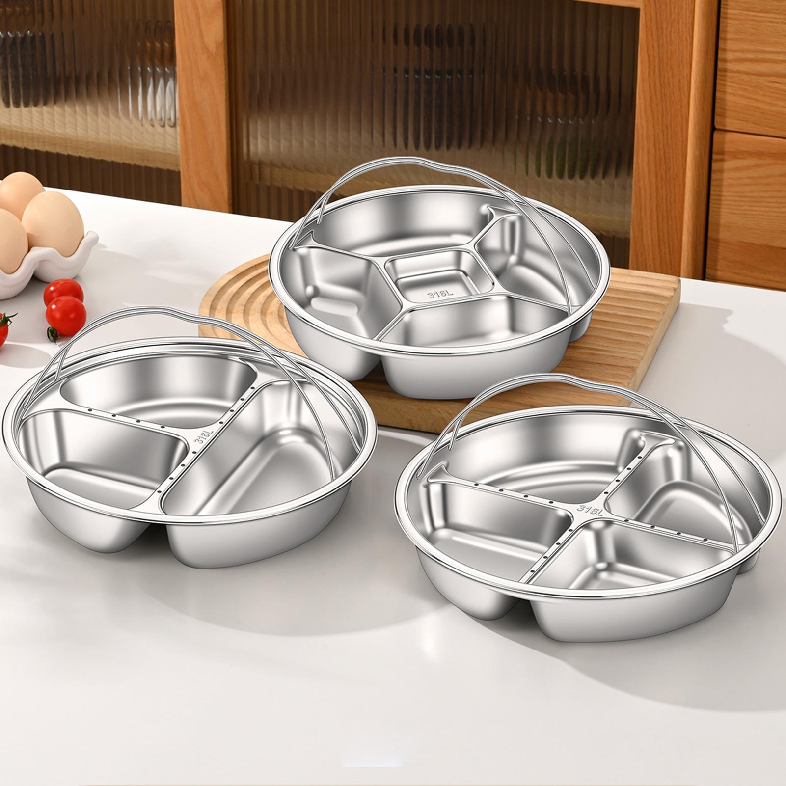 Food Divided Plate Dishes Frui - огляд і ціна Food Storage Dividers