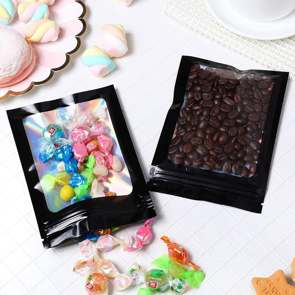 100PCS Laser Thicken Plastic A - огляд і ціна Food Storage Zip Bags