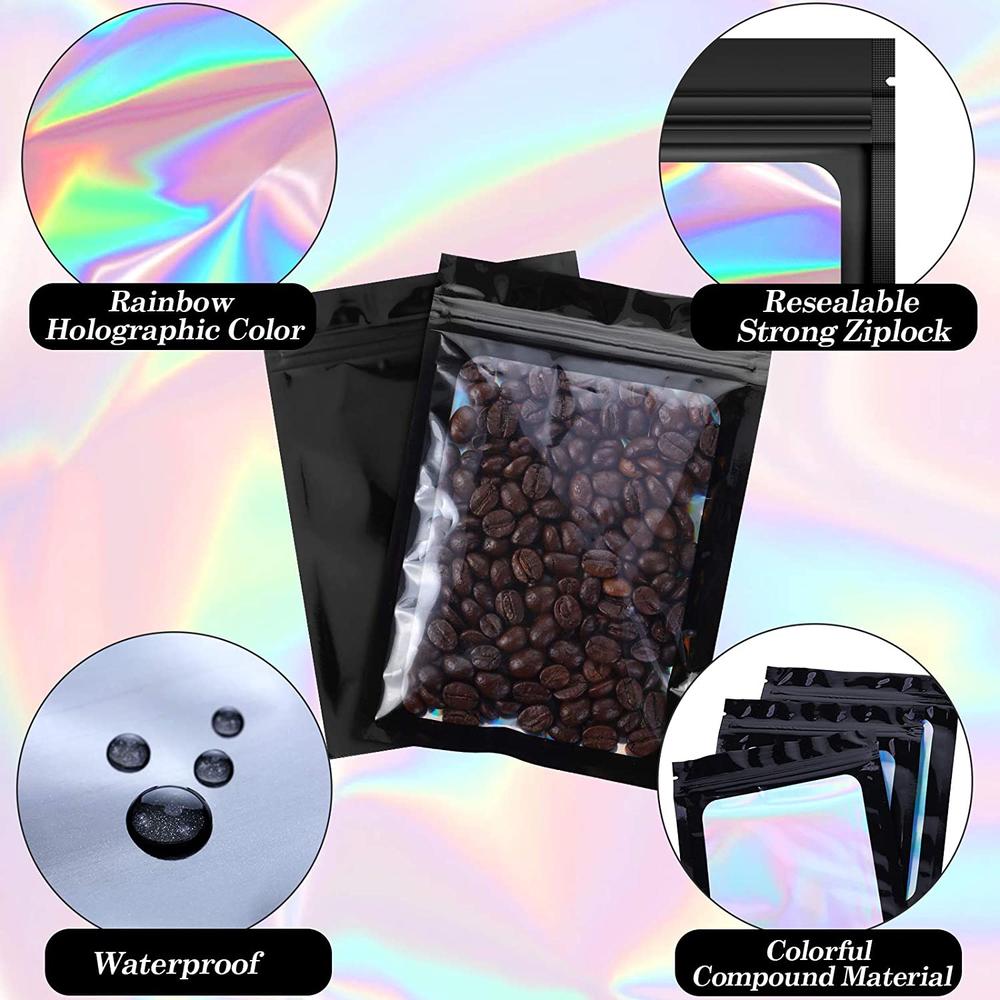 100PCS Laser Thicken Plastic A - огляд і ціна Food Storage Zip Bags