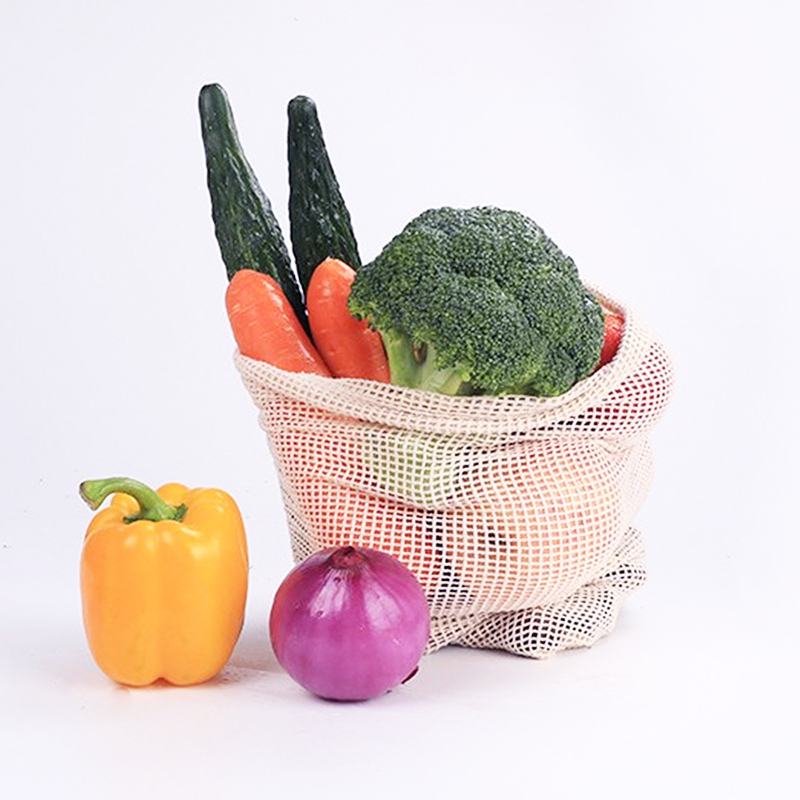 Cotton Mesh Vegetable Bags Pro - огляд і ціна Produce Bag Reusable Mesh