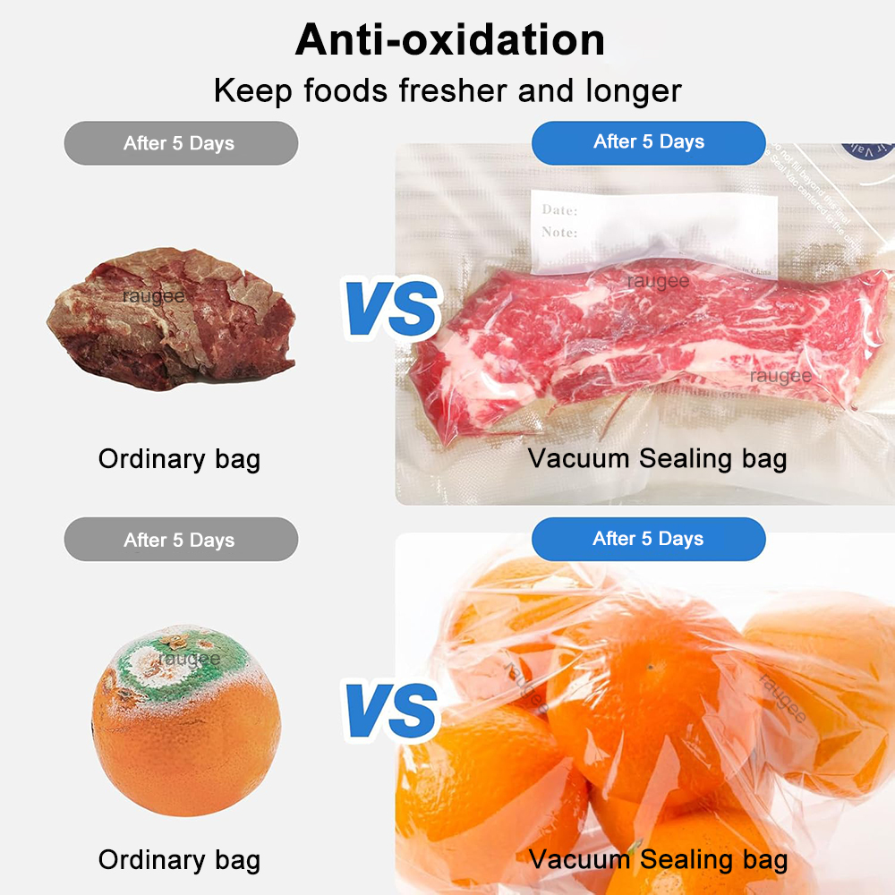 Vacuum Bags Reusable Food Vacu - огляд і ціна Food Storage Zip Bags