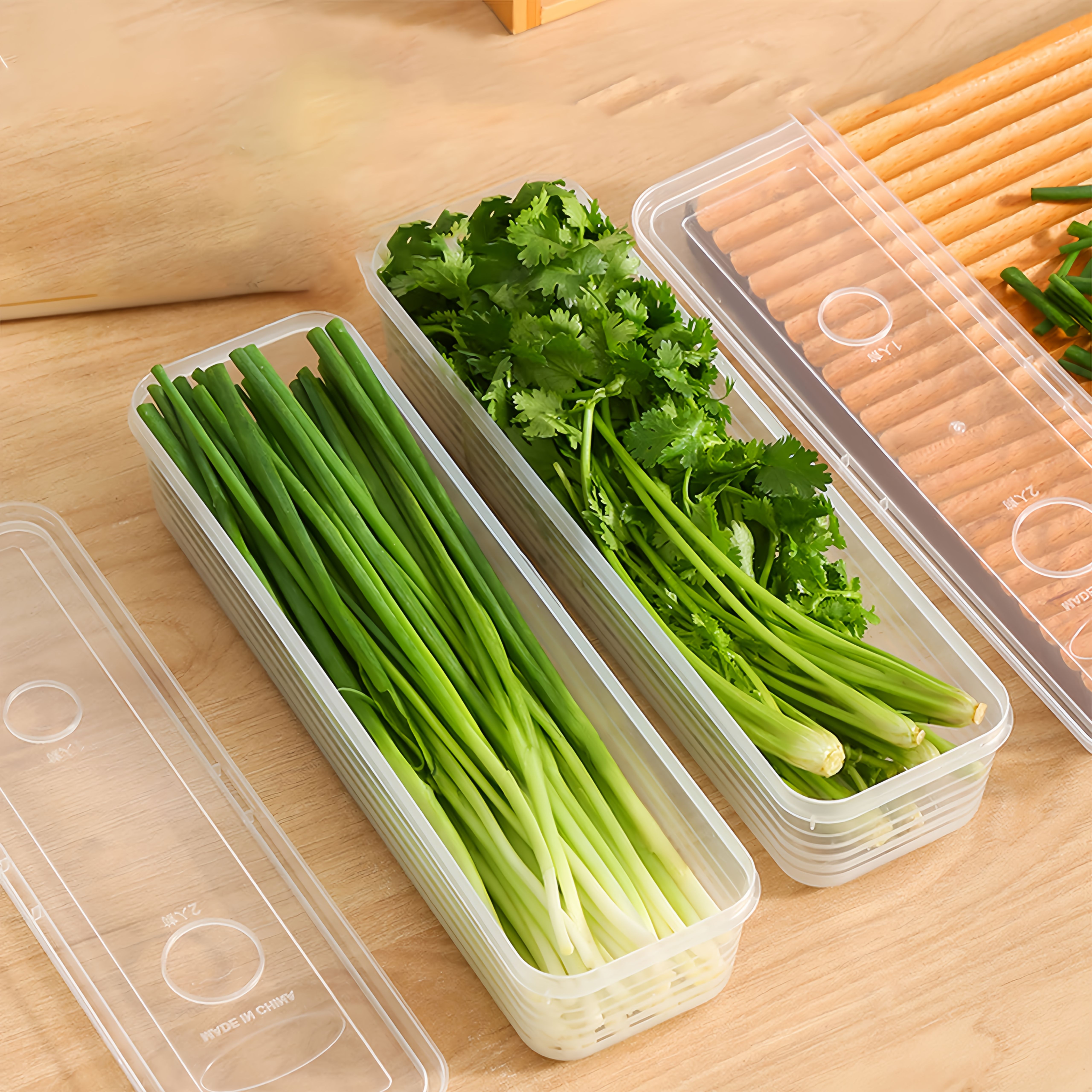 2/4/6pcs Food Vegetable Storag - огляд і ціна Food Storage Box Plastic