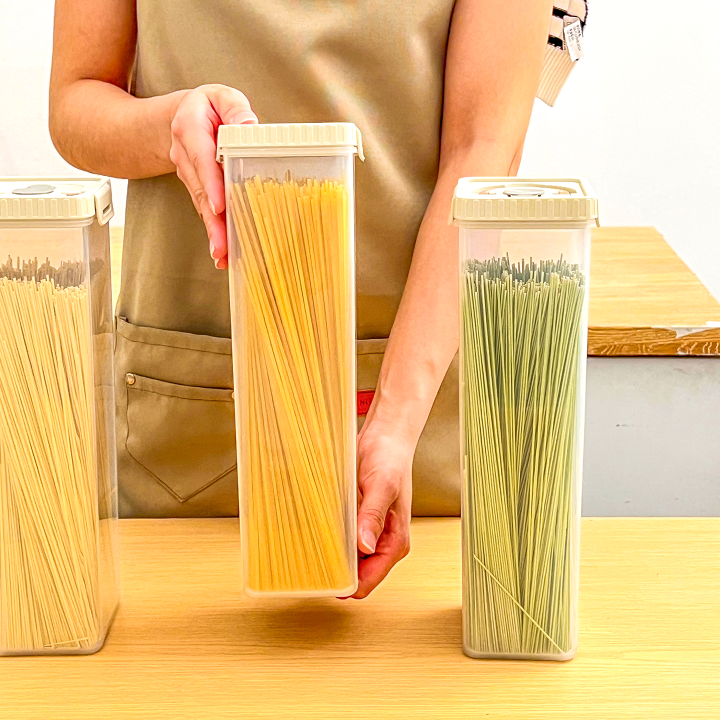 Noodles Sealed Storage Box Wit - огляд і ціна Food Storage Box Plastic