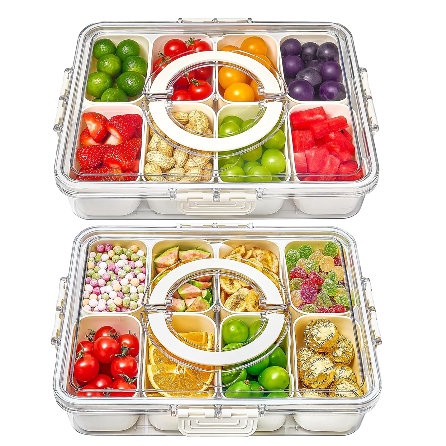 4/8Grid Snack Box Container Po - огляд і ціна Food Storage Dividers