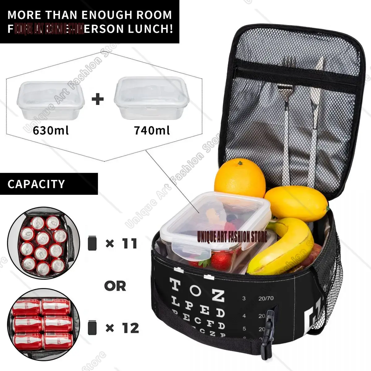Snellen Eye Chart Test Thermal - огляд і ціна Food Storage Chart
