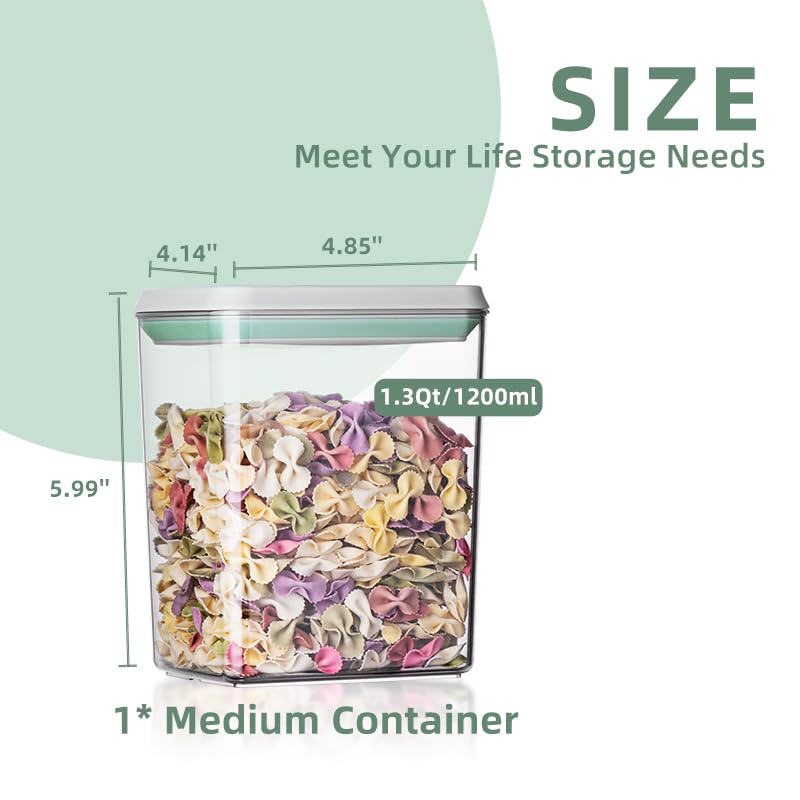 Ankou 3Pcs 1.2L Pop Airtight F - огляд і ціна Food Storage Equipment