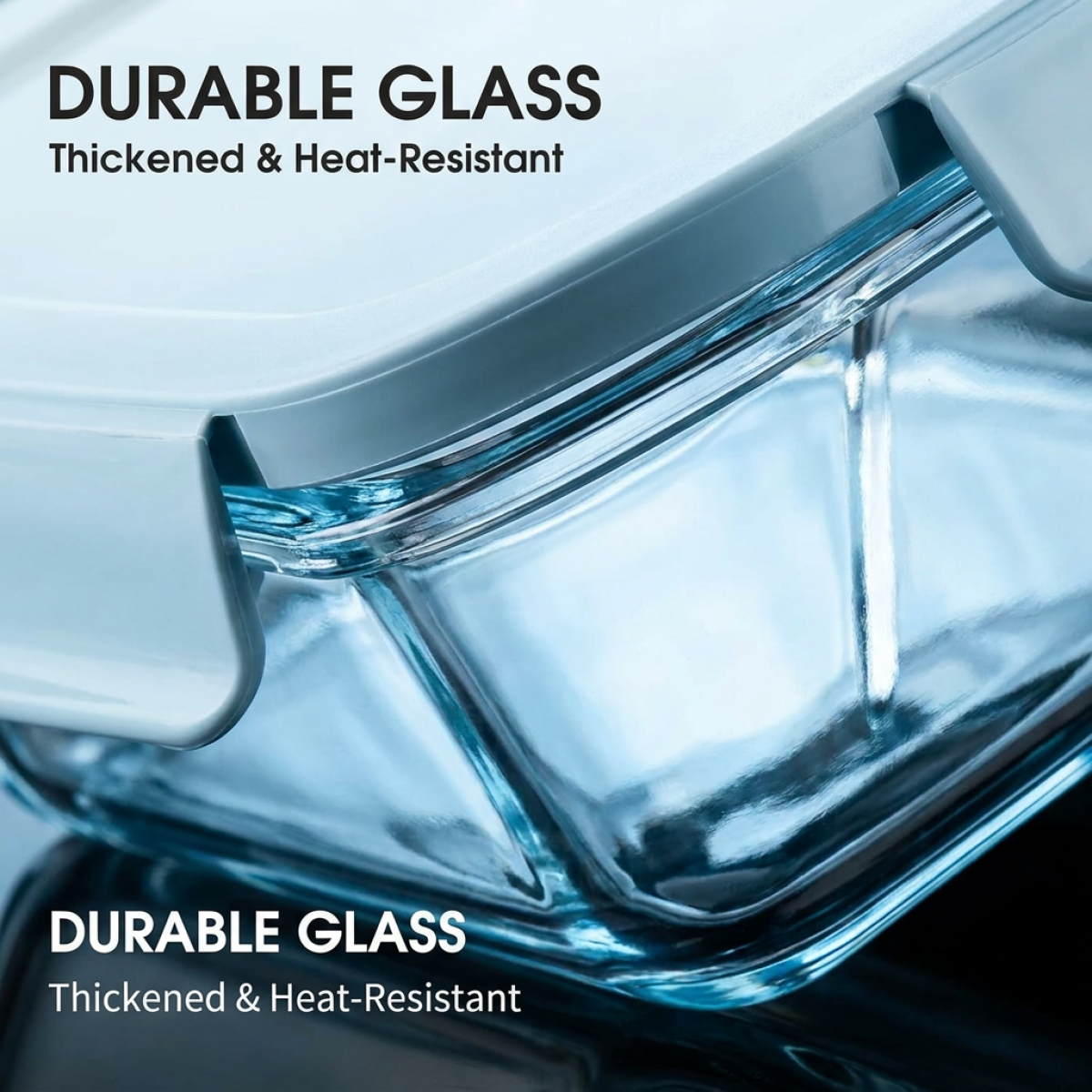 Sky Blue Glass Food Storage Co - огляд і ціна Storage Food Prep