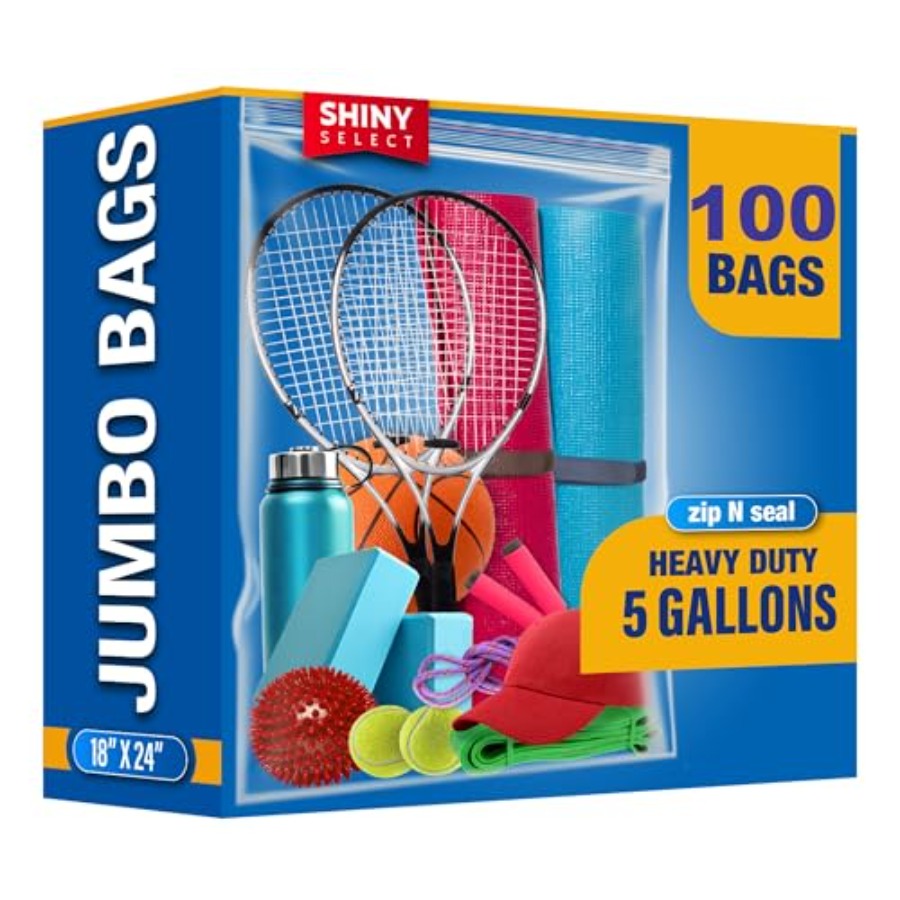 5 Gallon X-Large Storage Bags  - огляд і ціна Food Storage Zip Bags