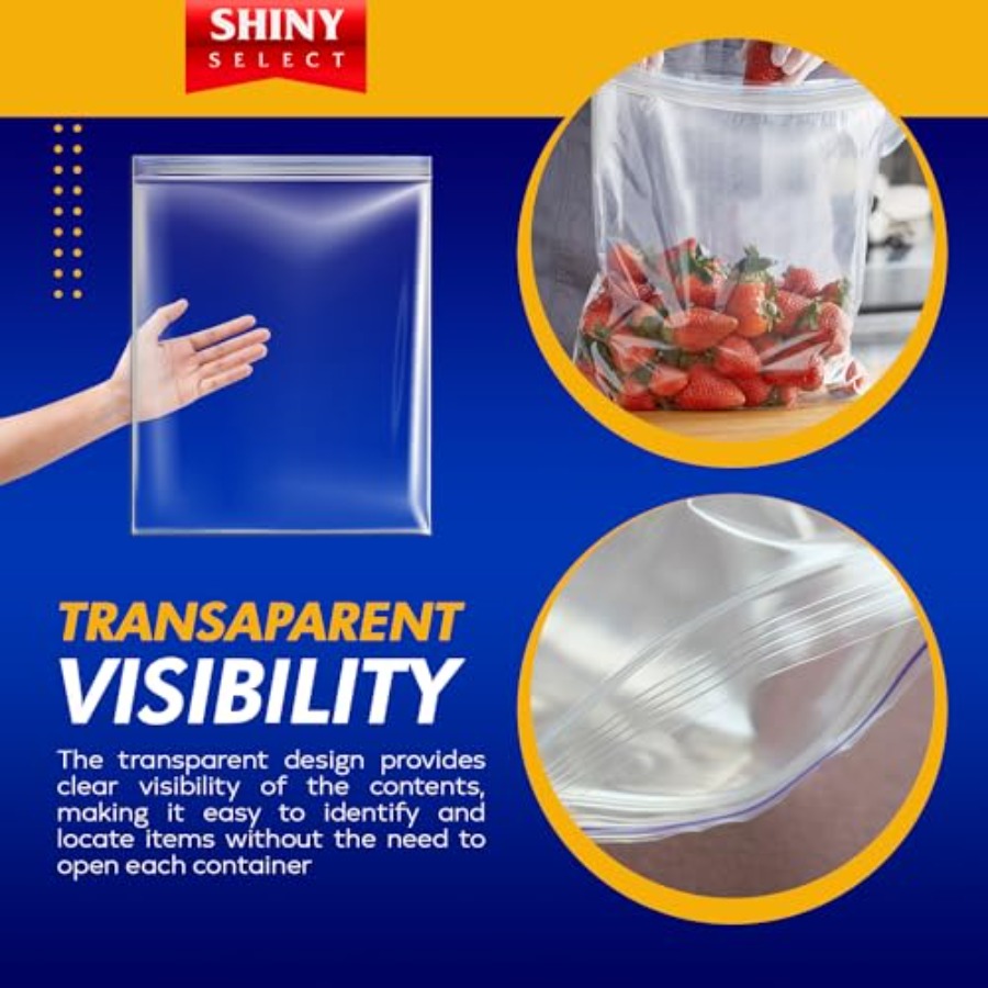 5 Gallon X-Large Storage Bags  - огляд і ціна Food Storage Zip Bags