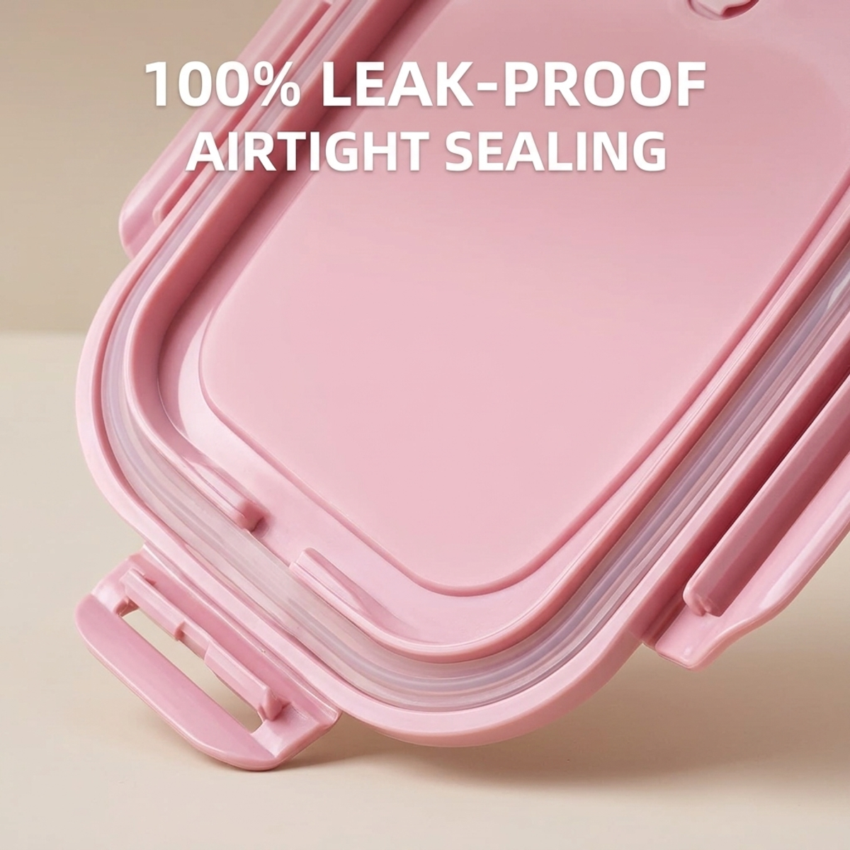 Pink Glass Bento Lunch Box,Com - огляд і ціна Storage Food Prep