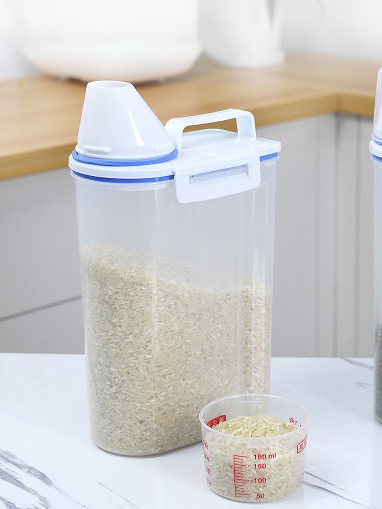 Large Capacity Plastic Rice Bu - огляд і ціна Food Storage Large Plastic Containers