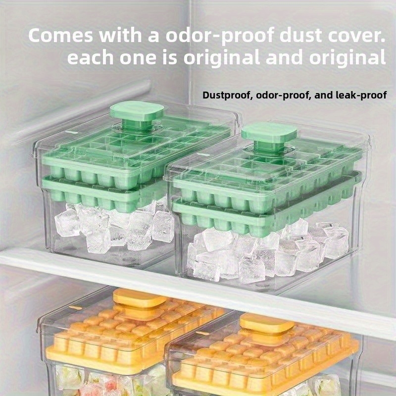 Press-key ice cube tray(Comes  - огляд і ціна Food Storage With Scoop