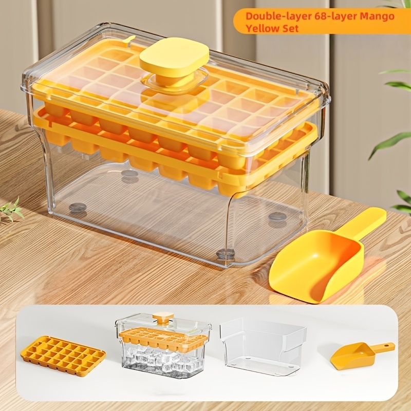 Press-key ice cube tray(Comes  - огляд і ціна Food Storage With Scoop