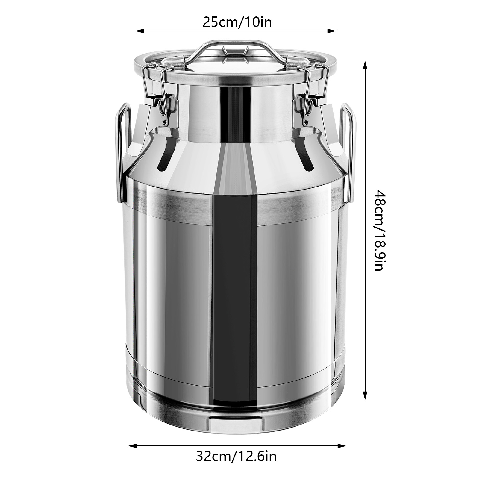 3L Milk Can Stainless Steel Fo - огляд і ціна Food Storage Tank