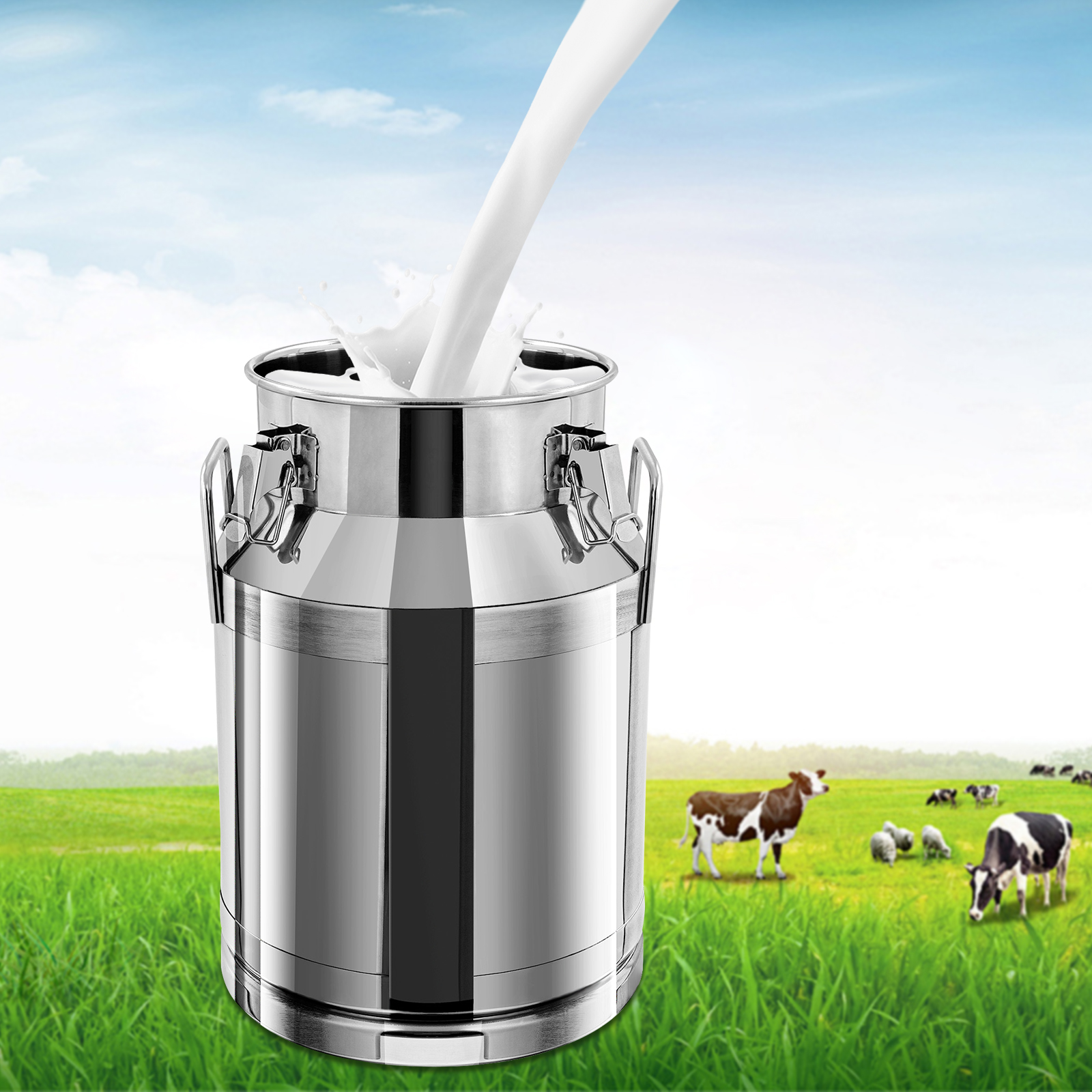 3L Milk Can Stainless Steel Fo - огляд і ціна Food Storage Tank