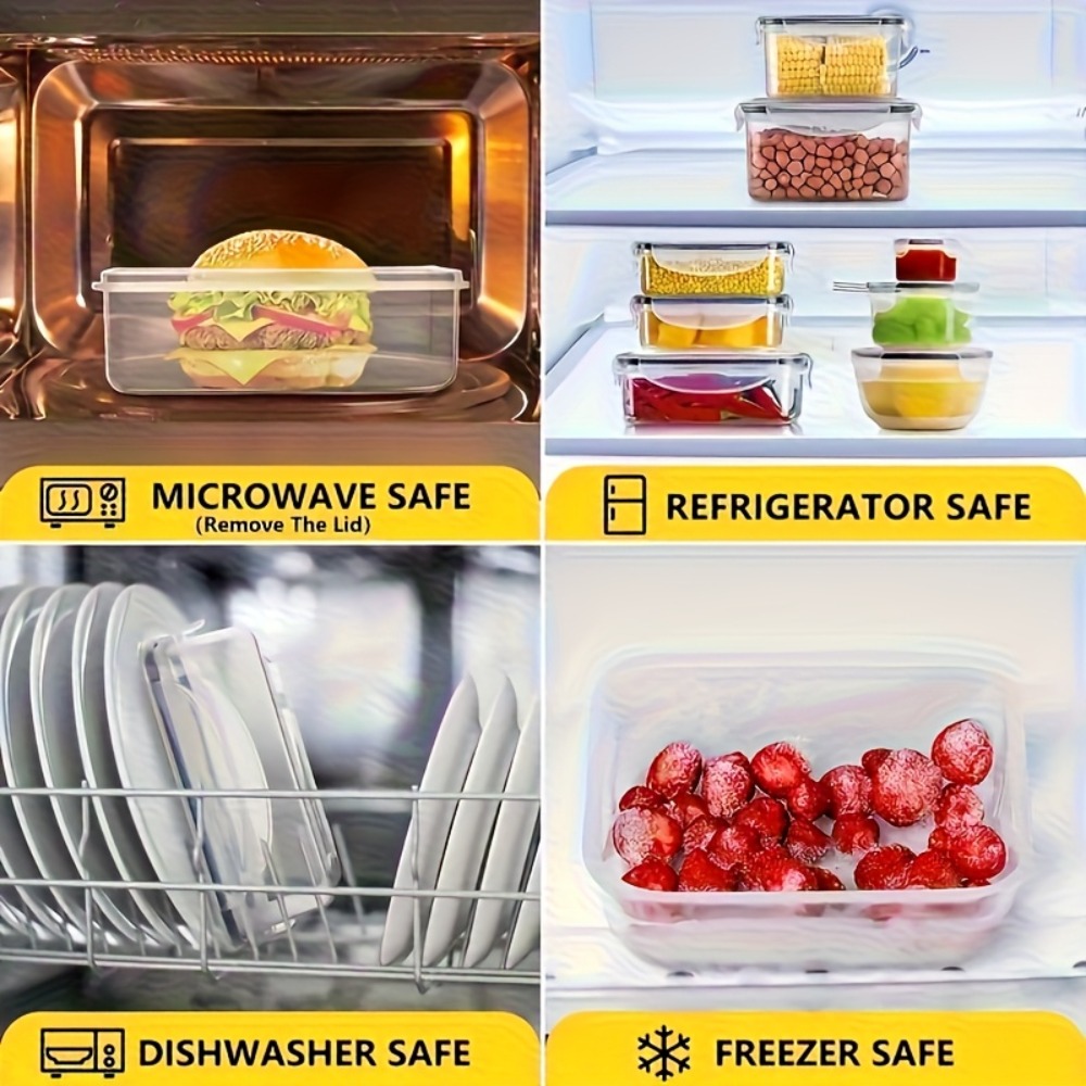 8-PC BPA-Free Airtight Food Co - огляд і ціна Food Storage Safe