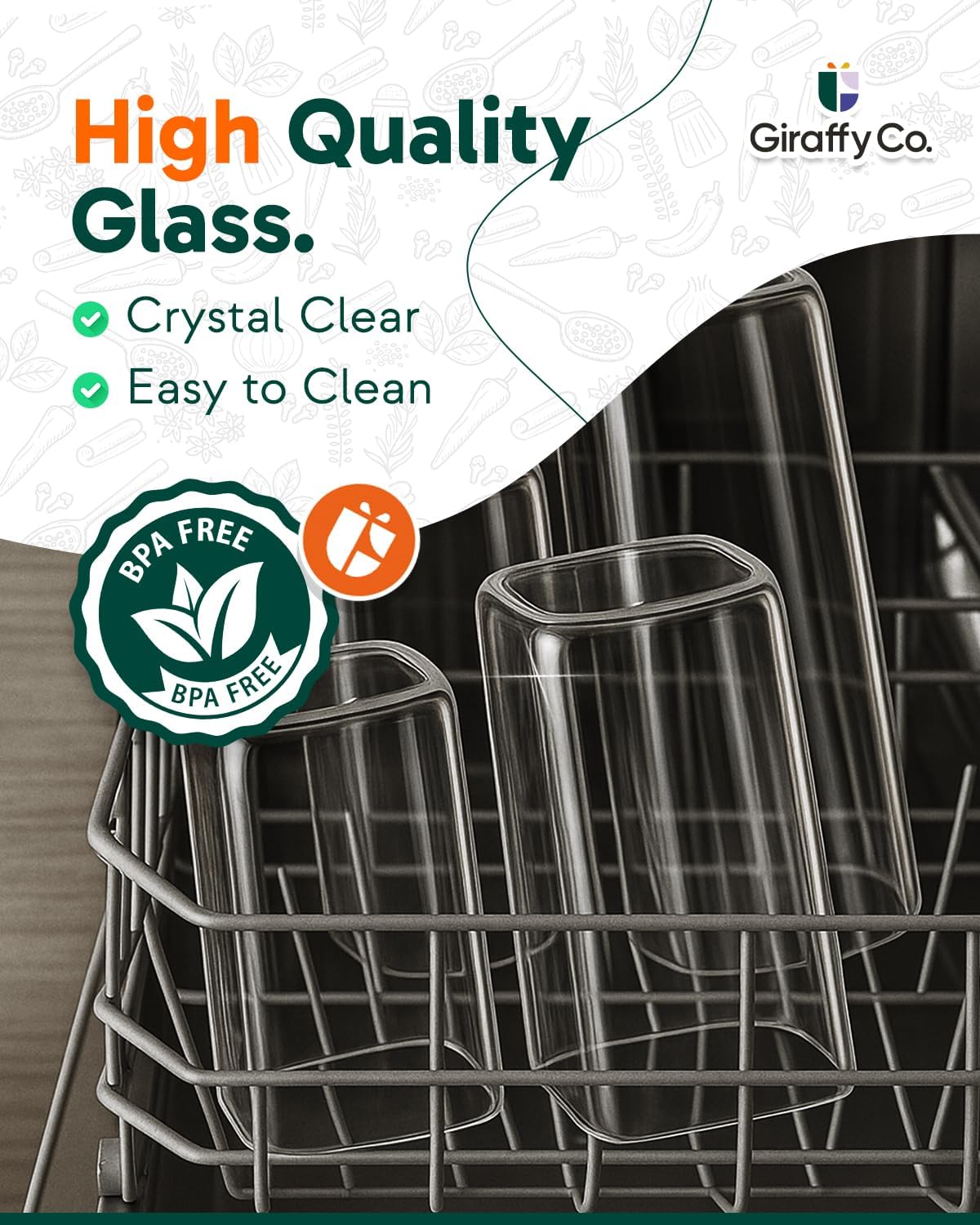 Glass Food Storage Jars with A - огляд і ціна Food Storage With Glass Lids