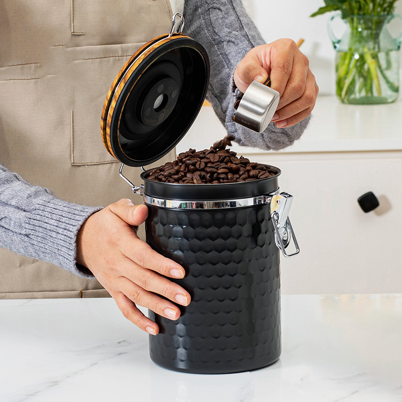 Kitchen Stainless Steel Coffee - огляд і ціна Food Storage With Scoop