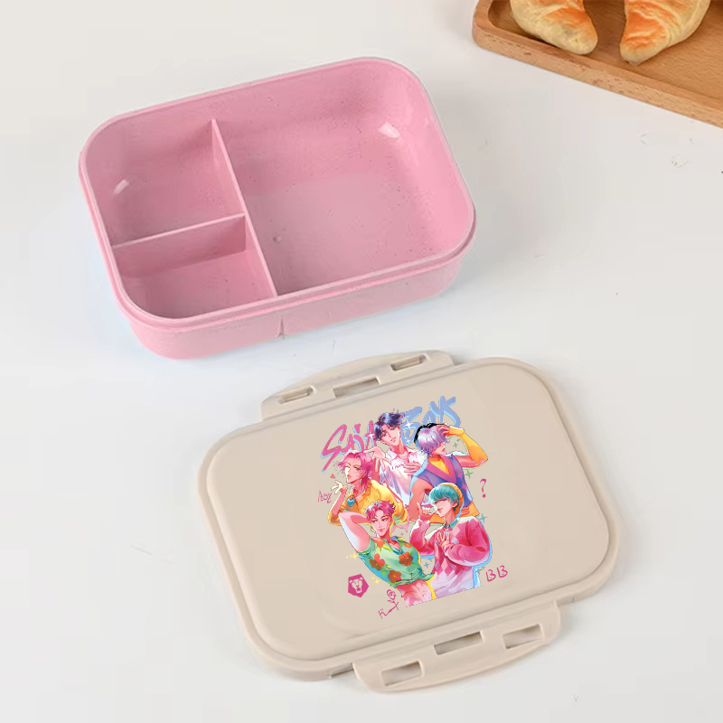 KPop Demon Hunters Lunch Box A - огляд і ціна Food Storage Large Plastic Containers