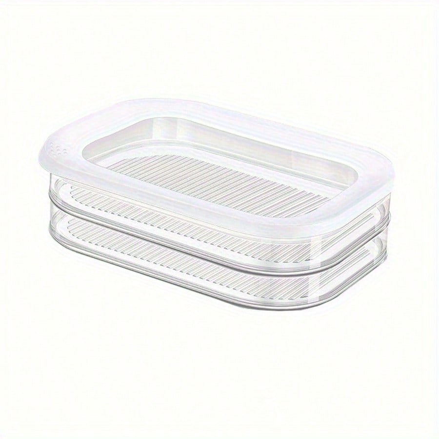 Stackable Meat Freezer Set Wit - огляд і ціна Food Storage Food Safety