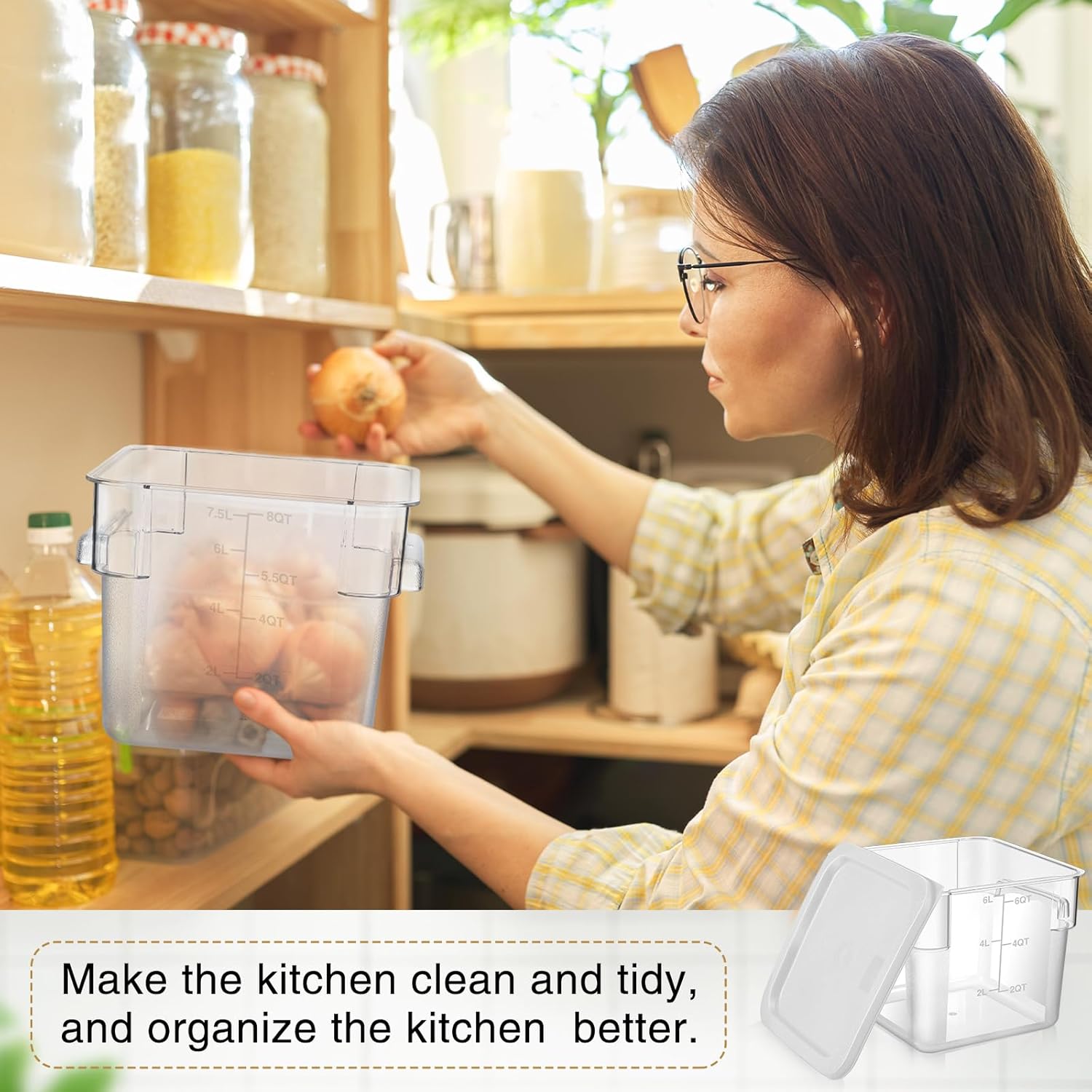 2 Pieces Square Food Storage C - огляд і ціна Food Storage Square Containers