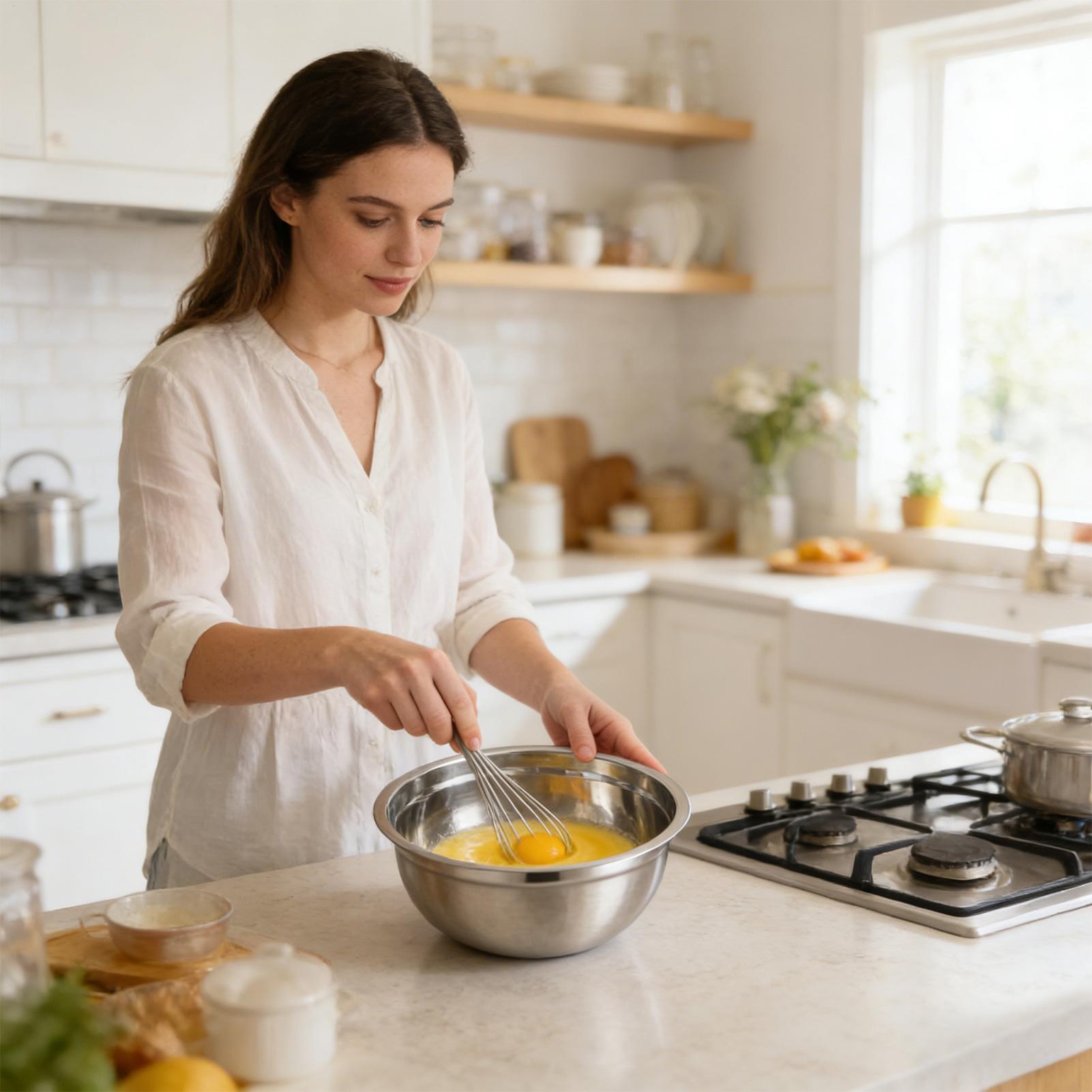 Metal Mixing Bowls Nesting Rou - огляд і ціна Food Storage Safe