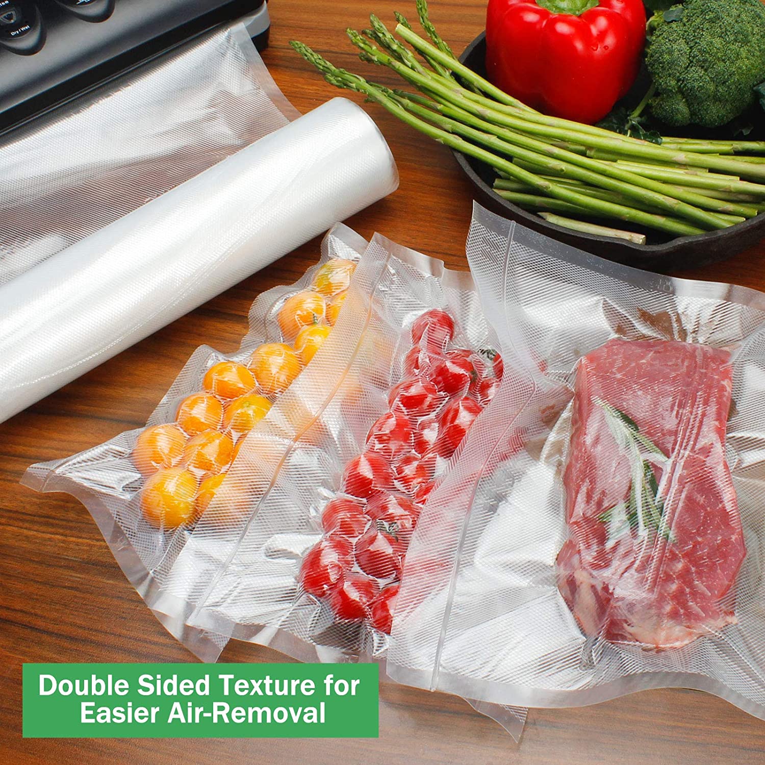 Vacuum bags for food Vacuum Se - огляд і ціна Food Storage Zip Bags