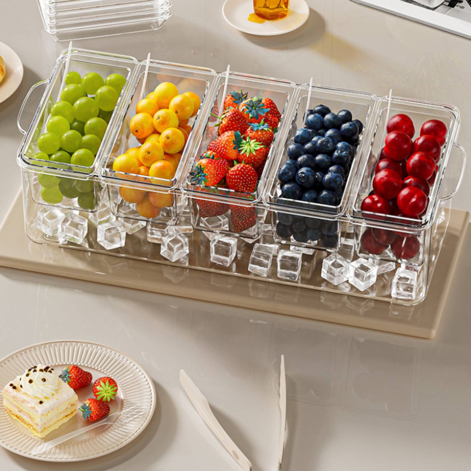 5 Compartment Food Container T - огляд і ціна Food Storage With Dividers