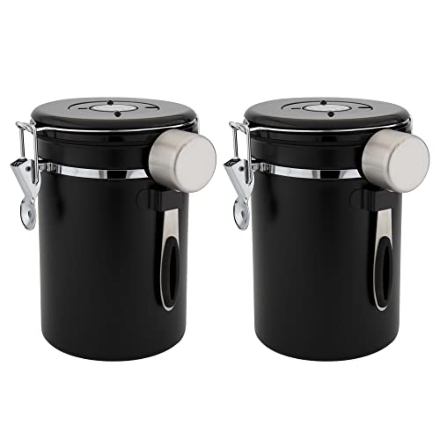 x 2pack 22oz Airtight Stainles - огляд і ціна Food Storage With Scoop
