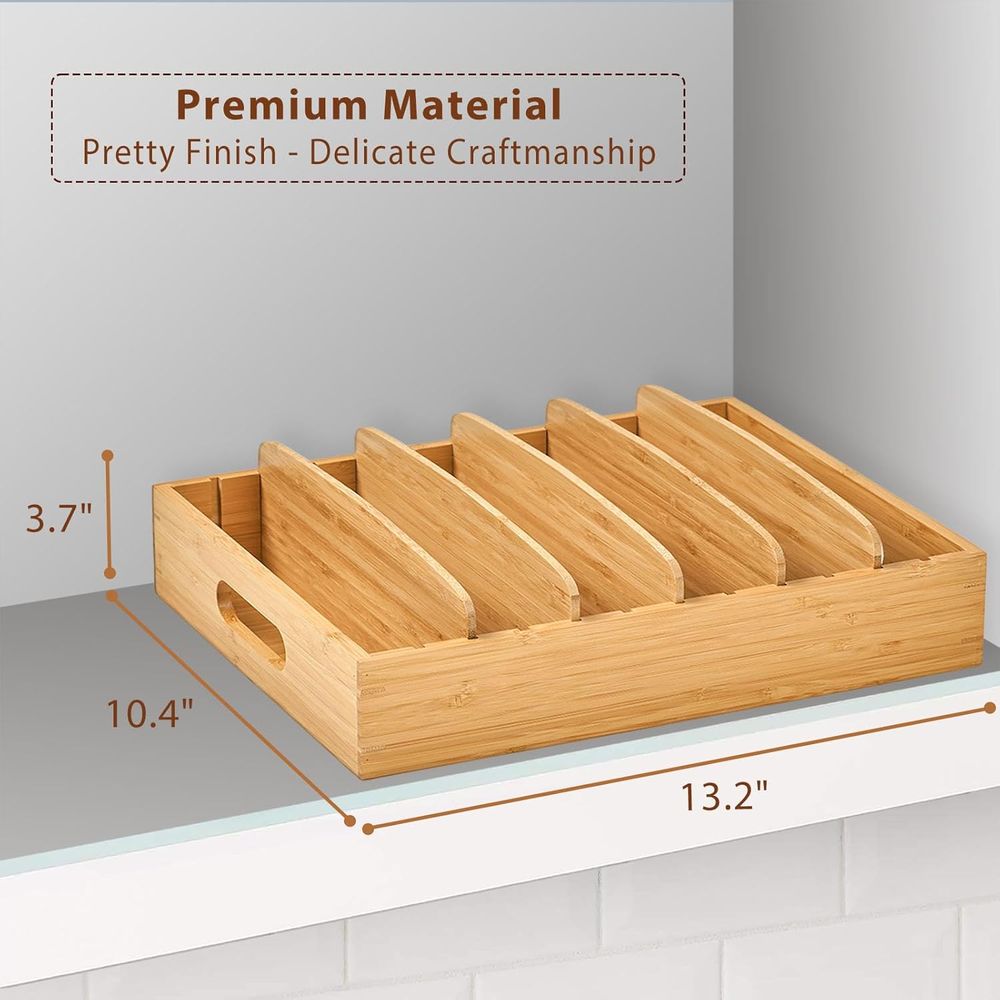 Kitchen Cabinet Organizer for  - огляд і ціна Food Storage With Dividers