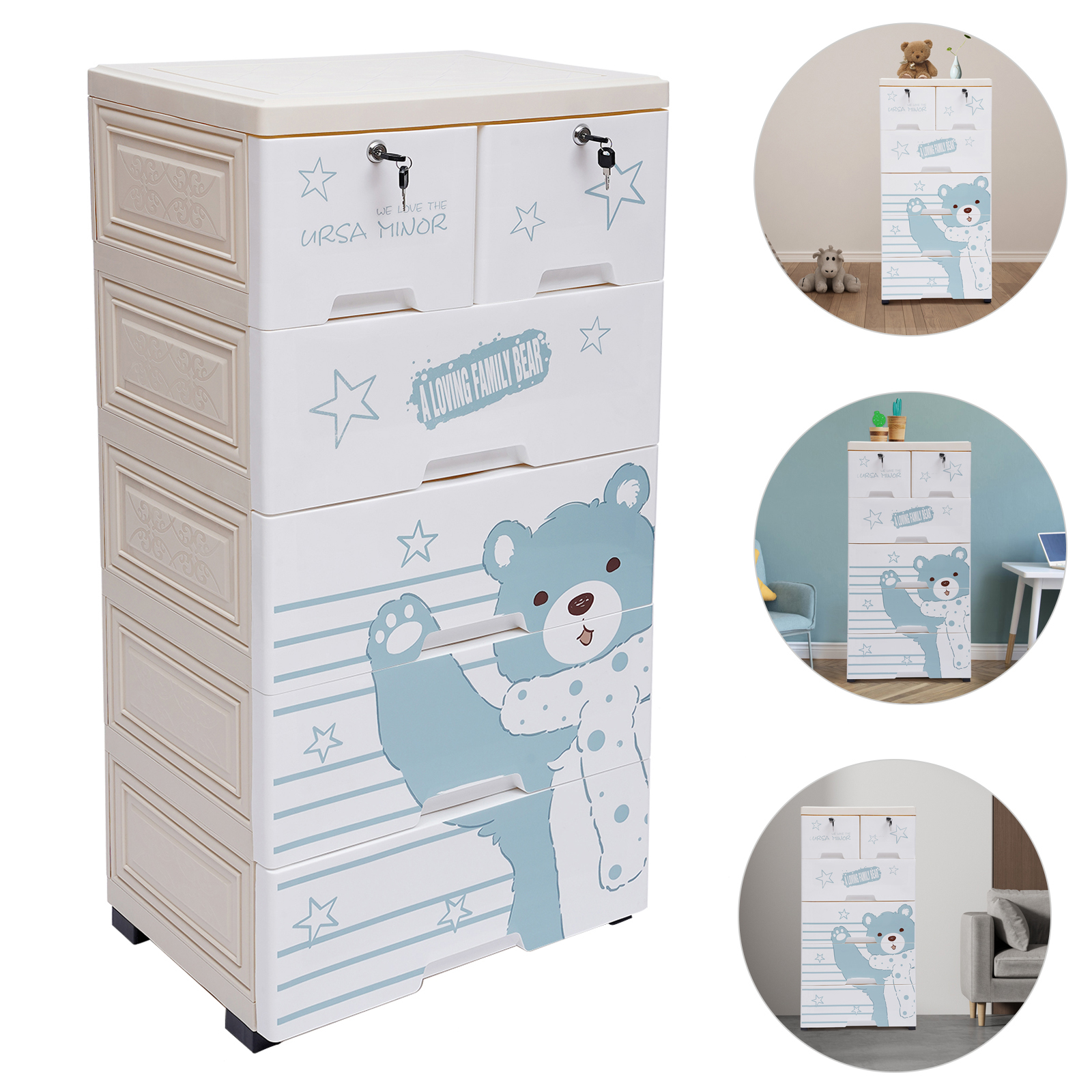 Space-saving Kids PP Dresser w - огляд і ціна Storage Tips For Food