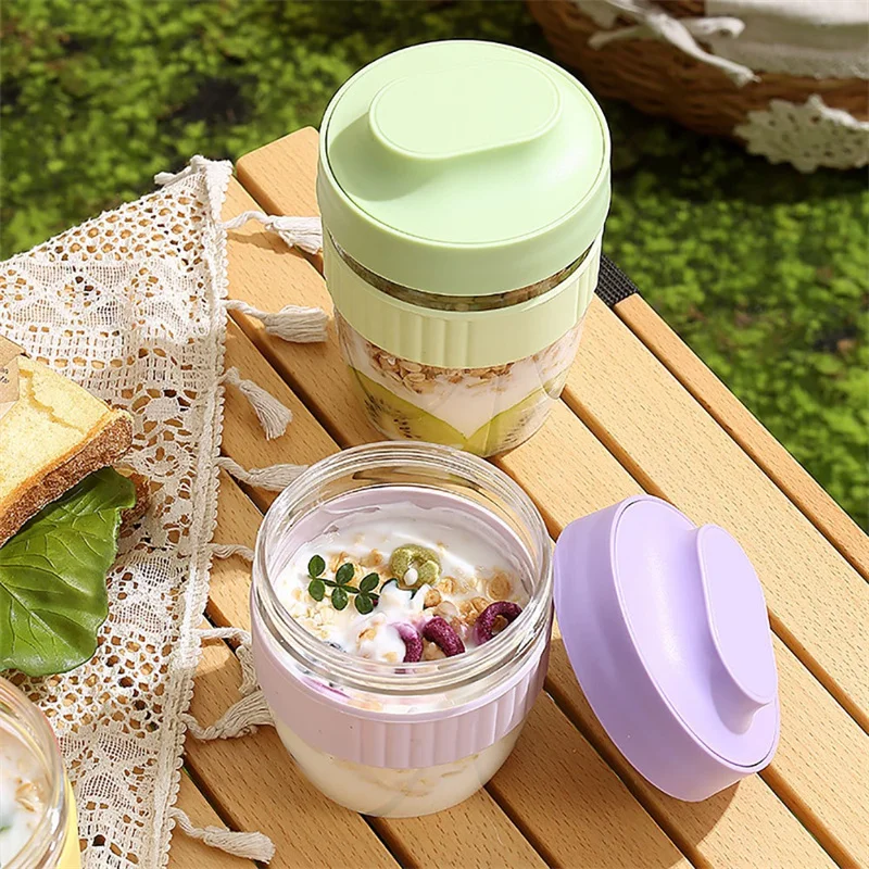 Portable Breakfast Fruit Oat Y - огляд і ціна Food Storage With Scoop