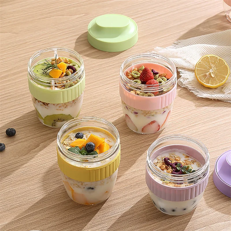 Portable Breakfast Fruit Oat Y - огляд і ціна Food Storage With Scoop