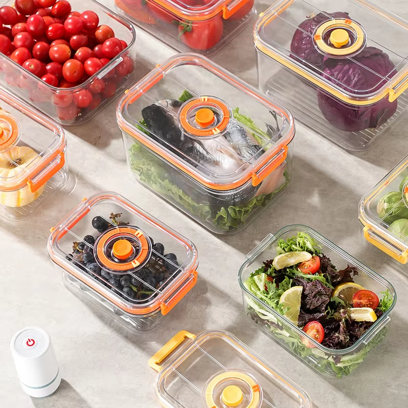 Vacuum Fresh-keeping Box Refri - огляд і ціна Food Storage Box Plastic