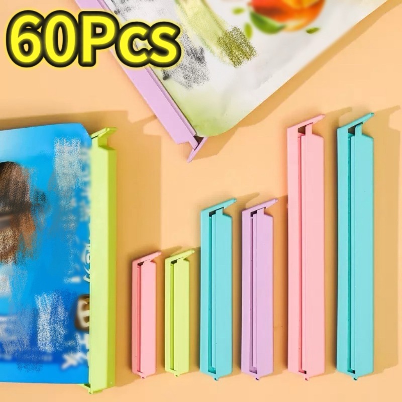 12-60Pcs Portable New Kitchen  - огляд і ціна Food Storage Zip Bags