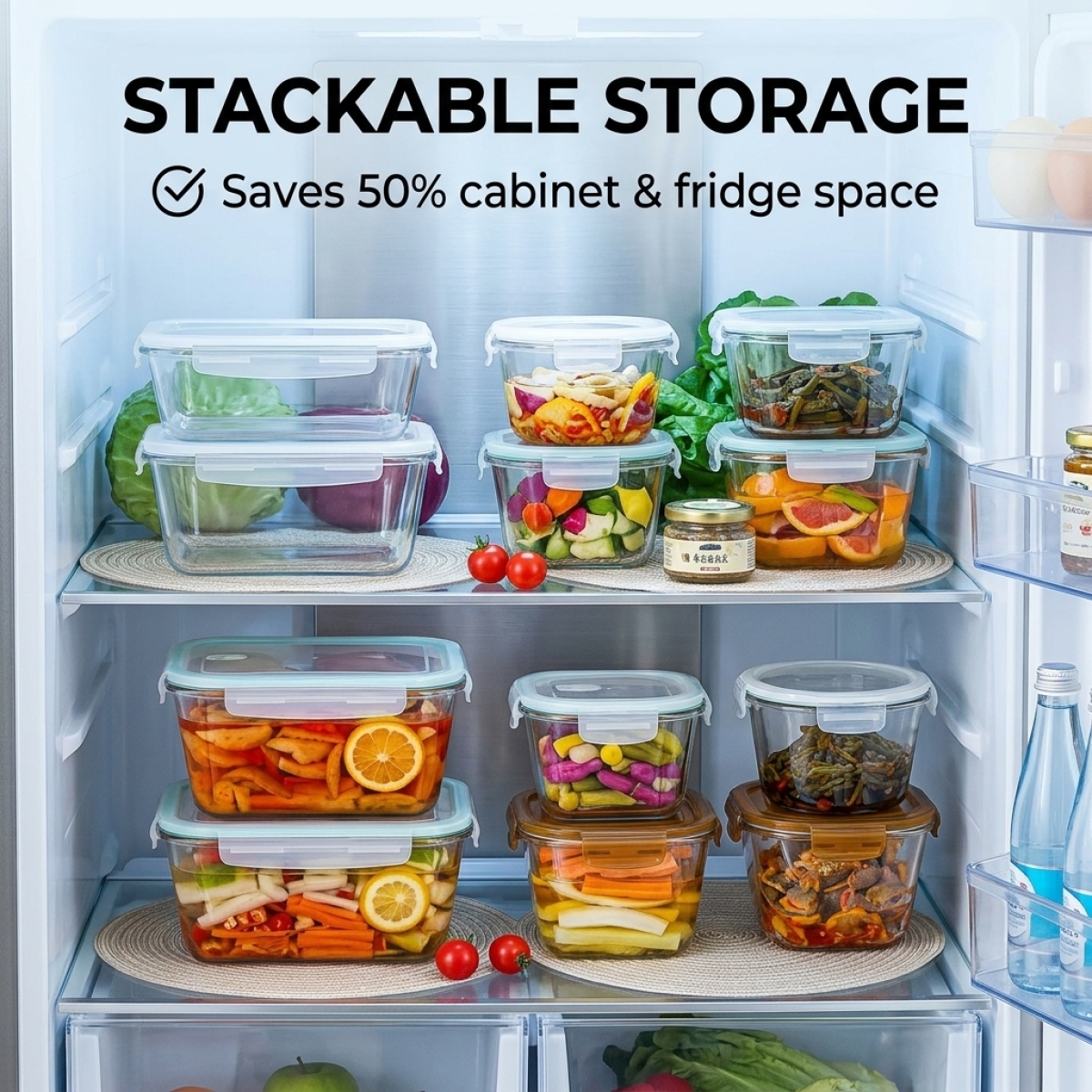 Large Capacity Borosilicate Gl - огляд і ціна Storage Food Prep