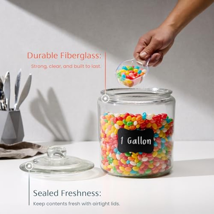 Glass Kitchen Jars Food and Co - огляд і ціна Food Storage Safe