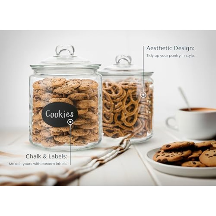 Glass Kitchen Jars Food and Co - огляд і ціна Food Storage Safe