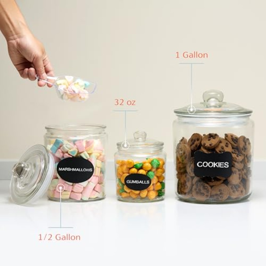 Glass Kitchen Jars Food and Co - огляд і ціна Food Storage Safe
