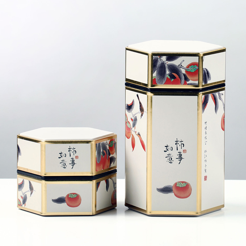 Creative Hexagonal Teapot Tin  - огляд і ціна Food Storage Tank